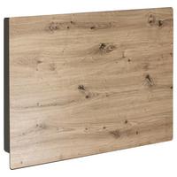 SKRZYNKA NA KLUCZE OAK - czarny/dąb artisan, Modern, metal (28/19/4cm)