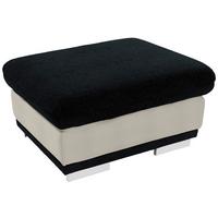 Tabure Seaside - barve kroma/črna, Konvencionalno, kovina/tekstil (97/47/67cm) - Premium Living