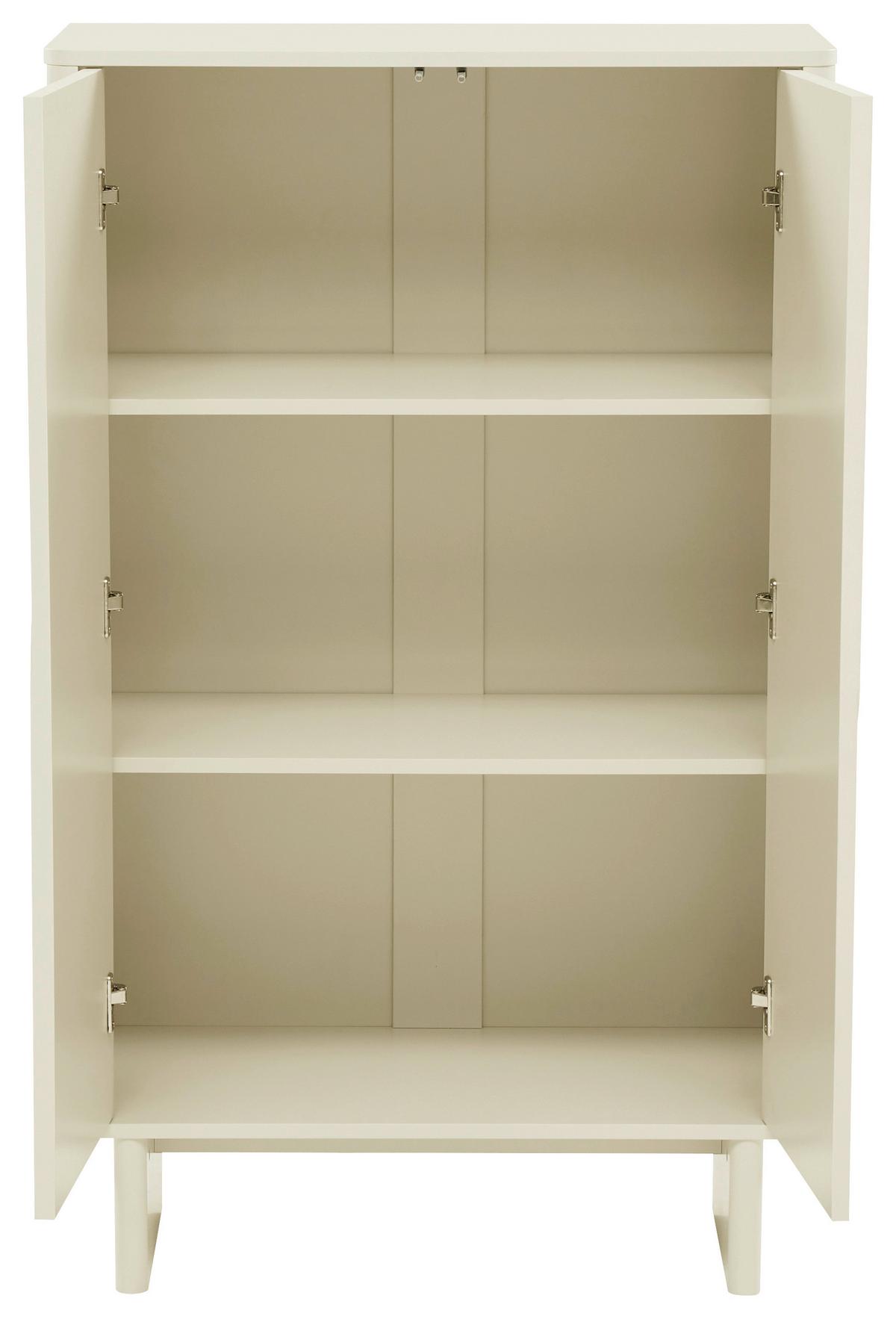 KOMODA WYSOKA HARMONY - kaszmir, Design, materiał drewnopochodny (80/130/40cm) - Xora