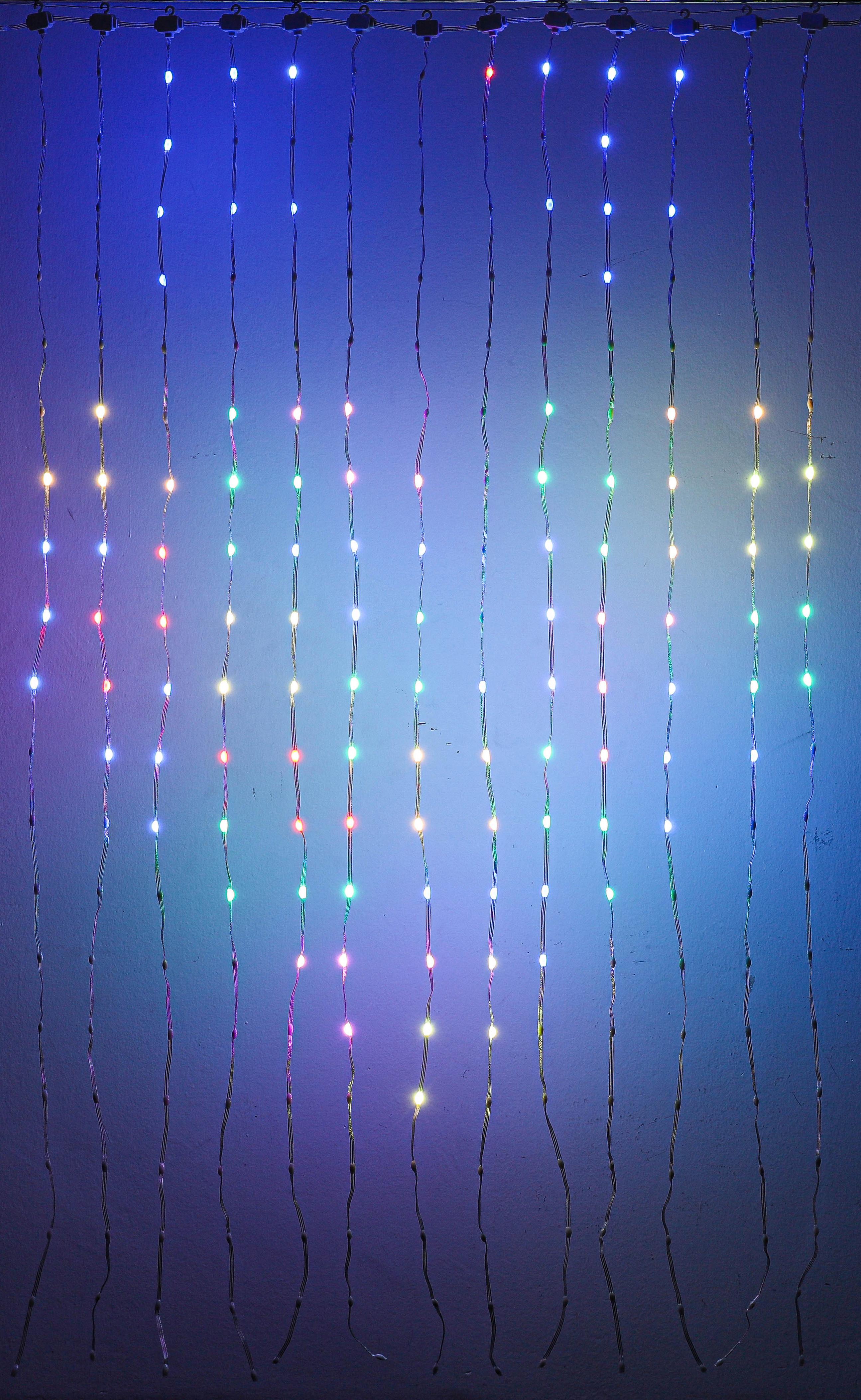 LED-DEKORATIONSLAMPA VORHUN - vit/svart, Klassisk, plast (140/140cm) - Mömax