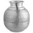 Vase Sahara In Versch. Designs - Silberfarben/Kupferfarben, Metall (23/22,5cm)