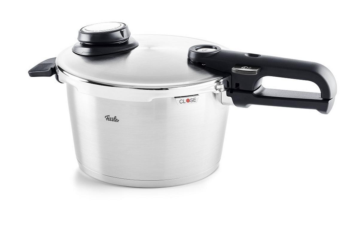 SZYBKOWAR 622-412-04-070/0 FISSLER - kolor srebrny, Basics, metal (22cm) - Fissler