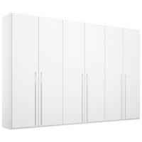 Omara S Klasičnimi Vrati Skat Pure, Bela - bela, Trend, kovina/leseni material (301/235/60cm) - Novel