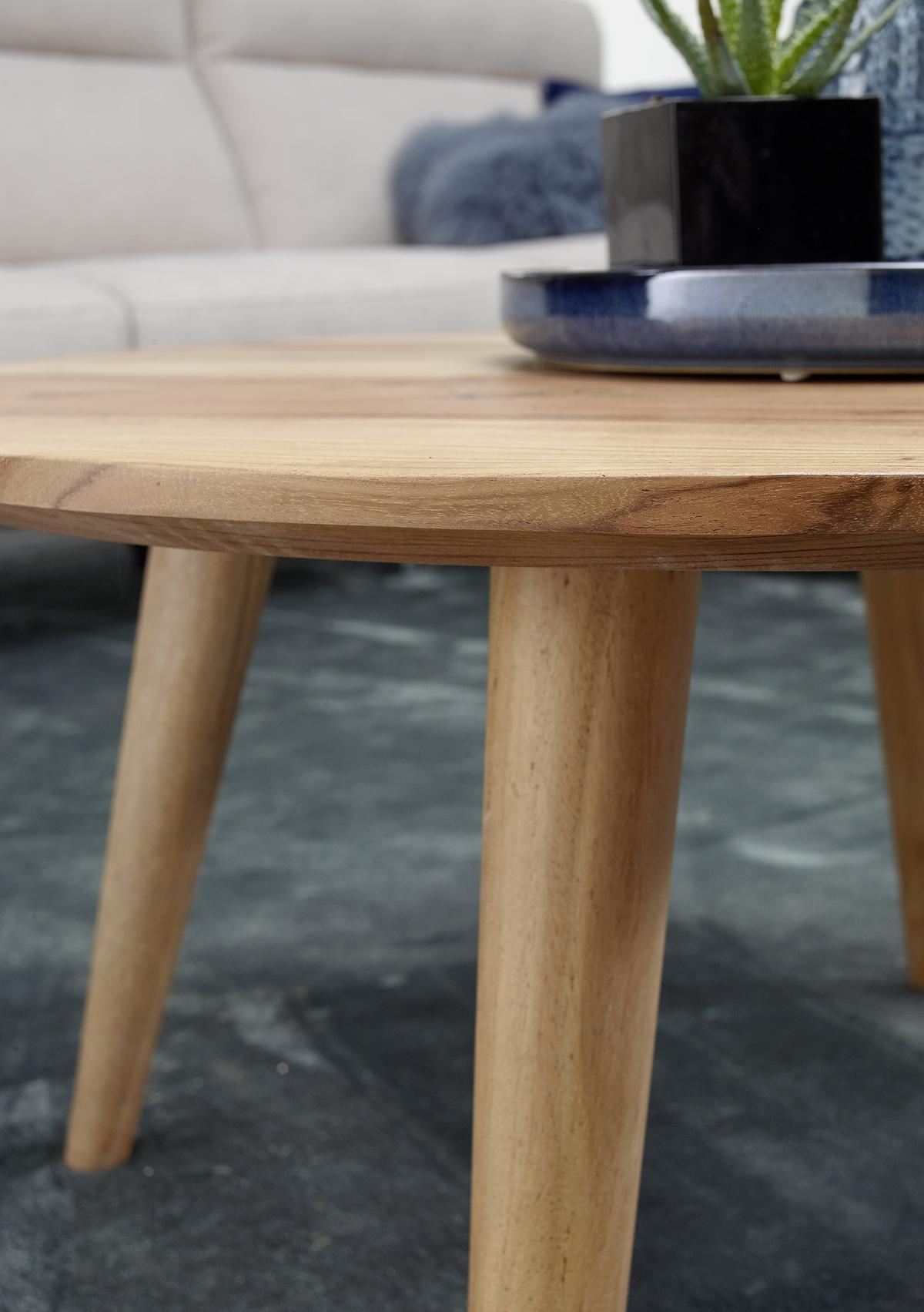 Klubska Miza Boha - barve akacije, Design, les (75/40/75cm) - MID.YOU