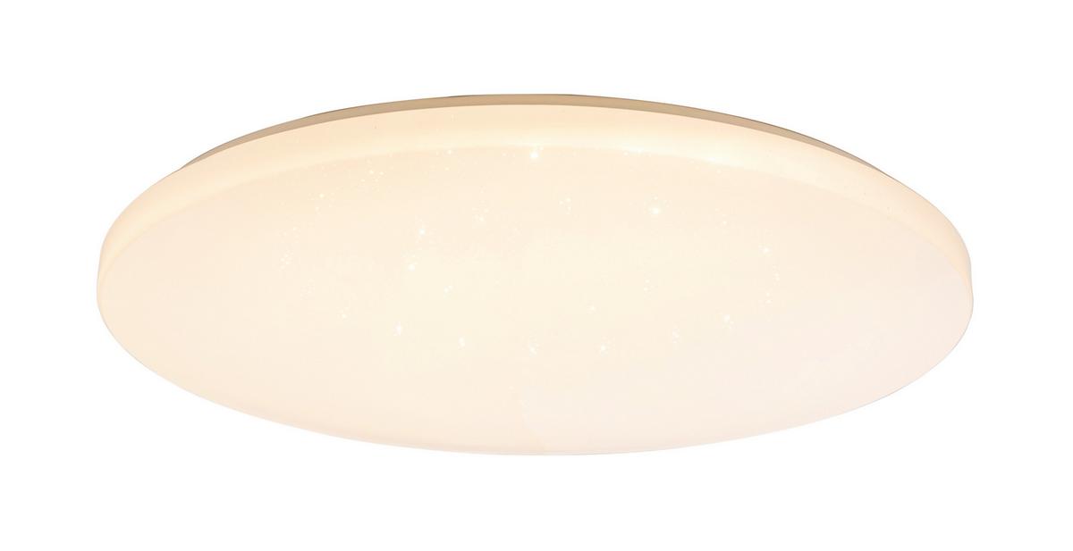 LAMPA SUFITOWA LED -TOP- *SBN* - biały, Basics, tworzywo sztuczne/metal (54/7,6cm) - Novel