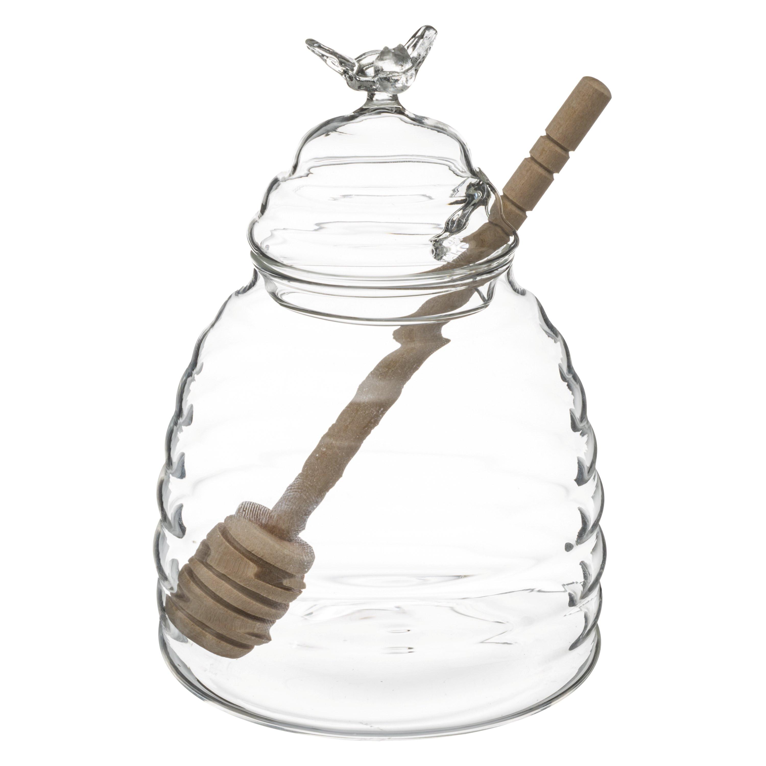 Teglica Za Med Honey - providno, Osnovno, staklo (10/14cm)