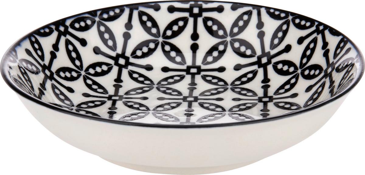 BOL PENTRU SOS SHIVA - alb/negru, Lifestyle, ceramică (9,5/2cm) - Modern Living