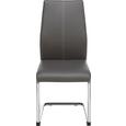 Nihajni Stol Eni - siva/bela, kovina/tekstil (44/96/57cm) - Modern Living Nihajni Stol Eni - siva/bela, kovina/tekstil (44/96/57cm) - Modern Living