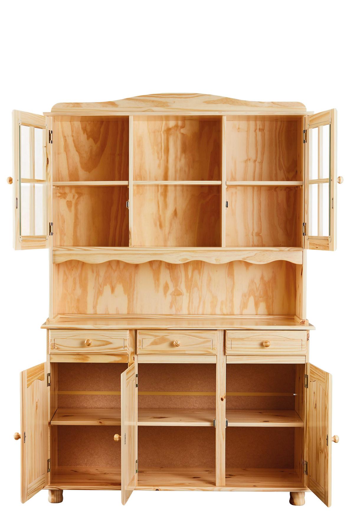 Rustikalna Kredenca Toscana, Les Bora - barve bora, Trendi, les (130/198/43cm) - MID.YOU