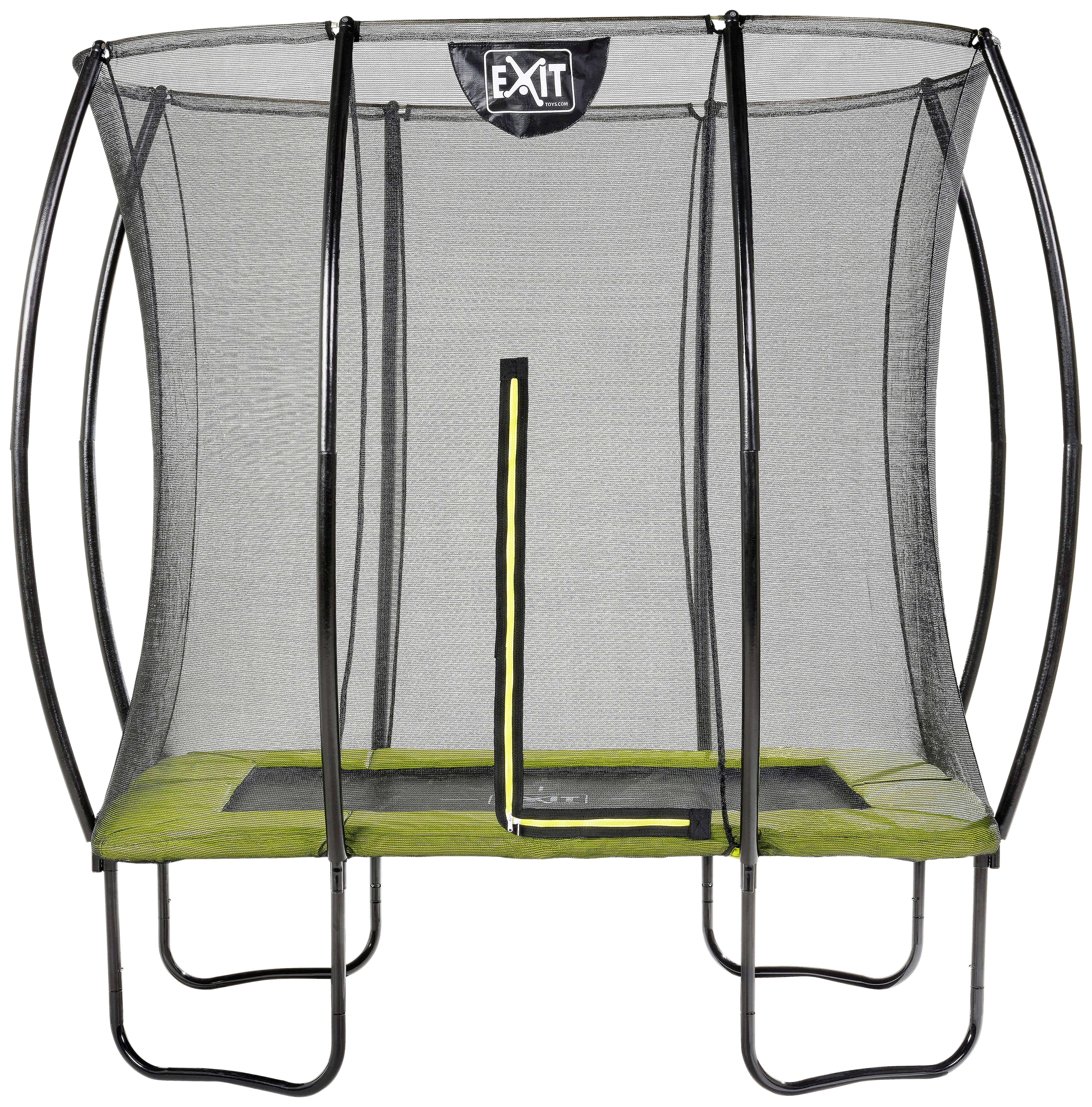 Trampolin Exit Silhouette, 153x214cm - zelena, Konvencionalno (153/245/214cm) - EXIT Toys