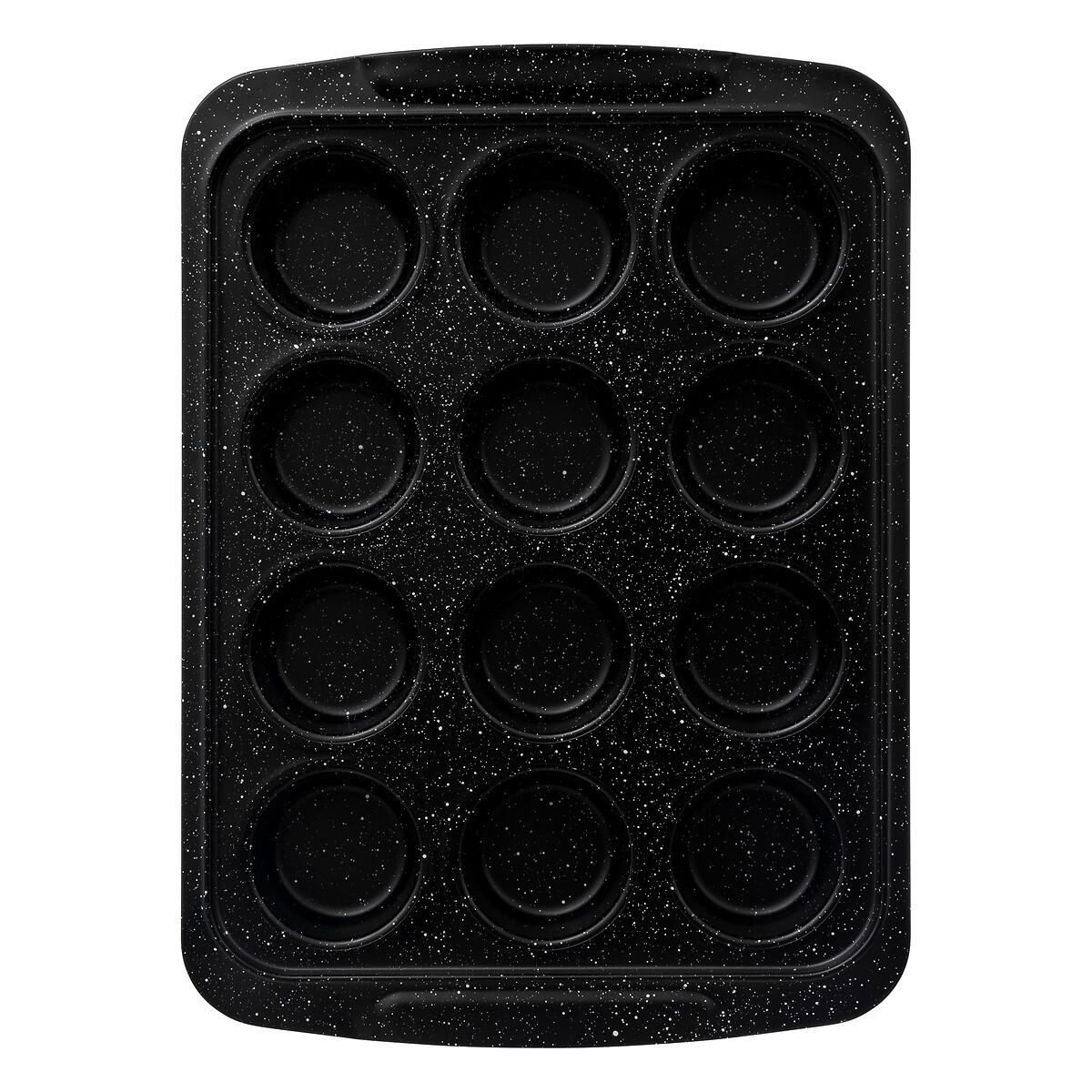 Kalup Za Mafine 12kom. Elegant Black - Konvencionalno (33/24/3,8cm)