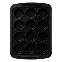 Kalup Za Mafine 12kom. Elegant Black - Konvencionalno (33/24/3,8cm)