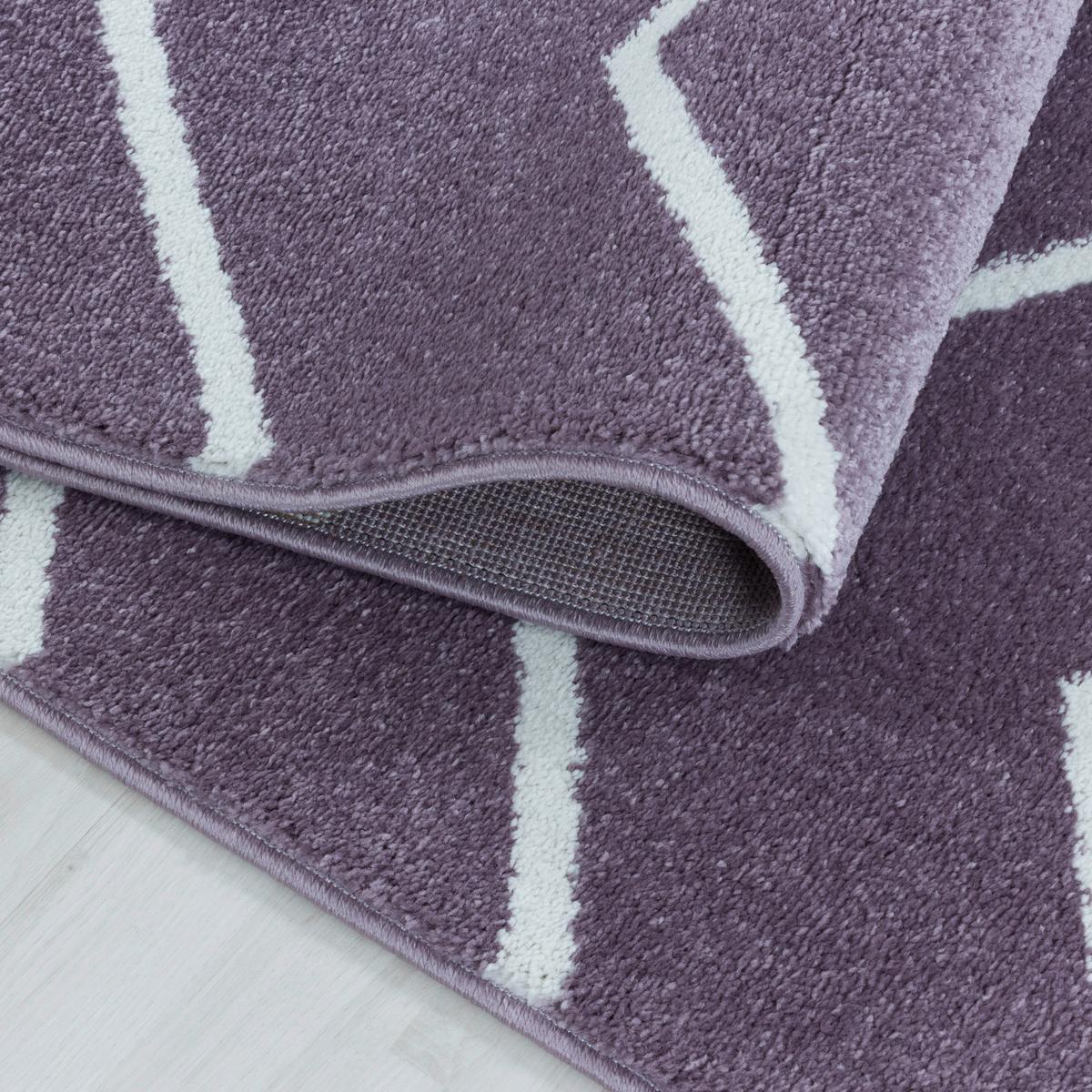 Shaggy Rio Lila ca. 80x250cm - Lila, Basics, Textil (80/250cm)