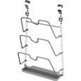 Deckelhalter Chester aus Metall - Chromfarben, Metall (23,6/12,8/37,8cm) - Premium Living Deckelhalter Chester aus Metall - Chromfarben, Metall (23,6/12,8/37,8cm) - Premium Living