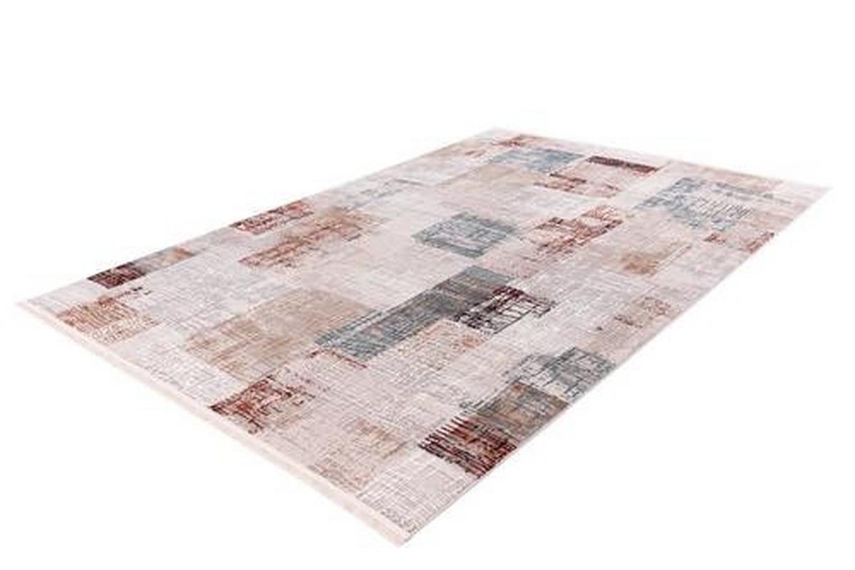 Vintage-teppich 8loee-80-150 - Rosa/Grau, Design, Textil (80/150cm) - Kayoom