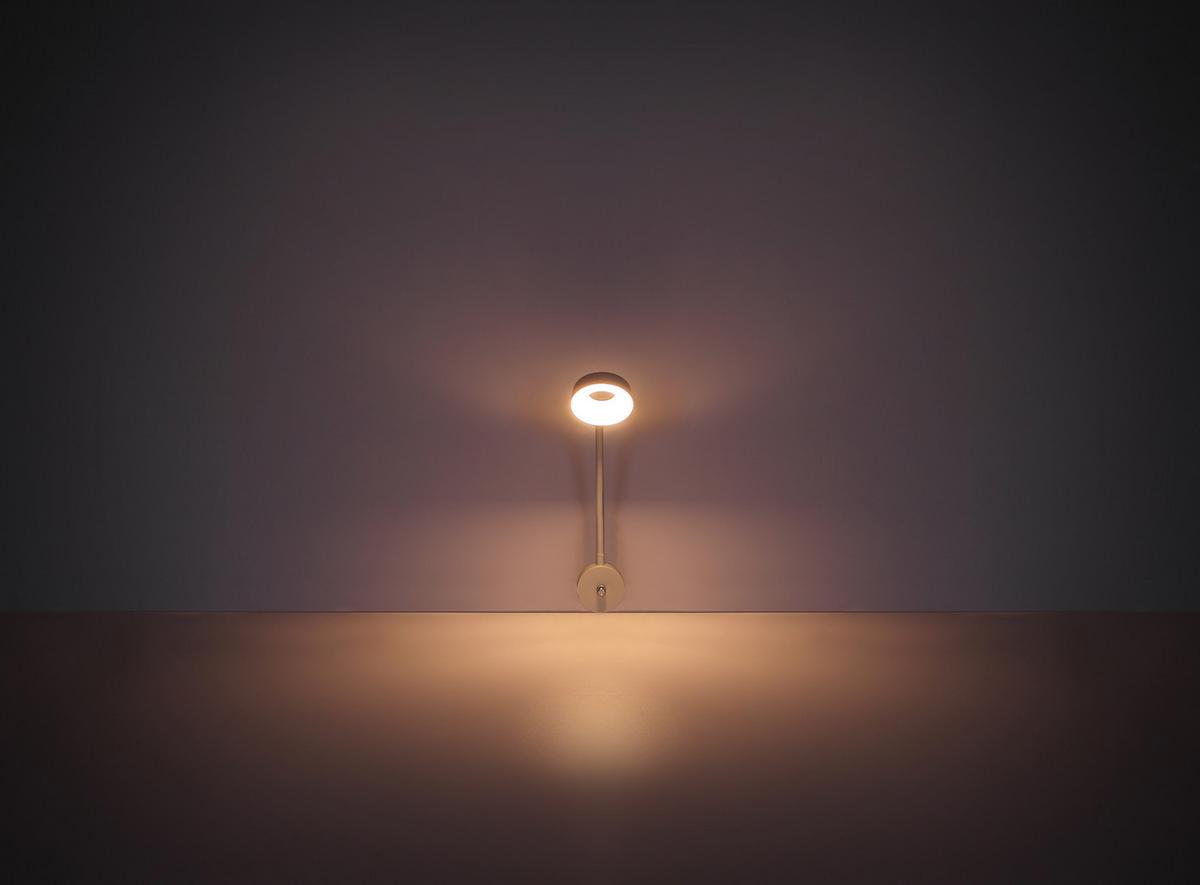 Led Svjetiljka Zidna 58397w Lehovo - bijela, Design, metal/plastika (15/45,5cm) - Globo