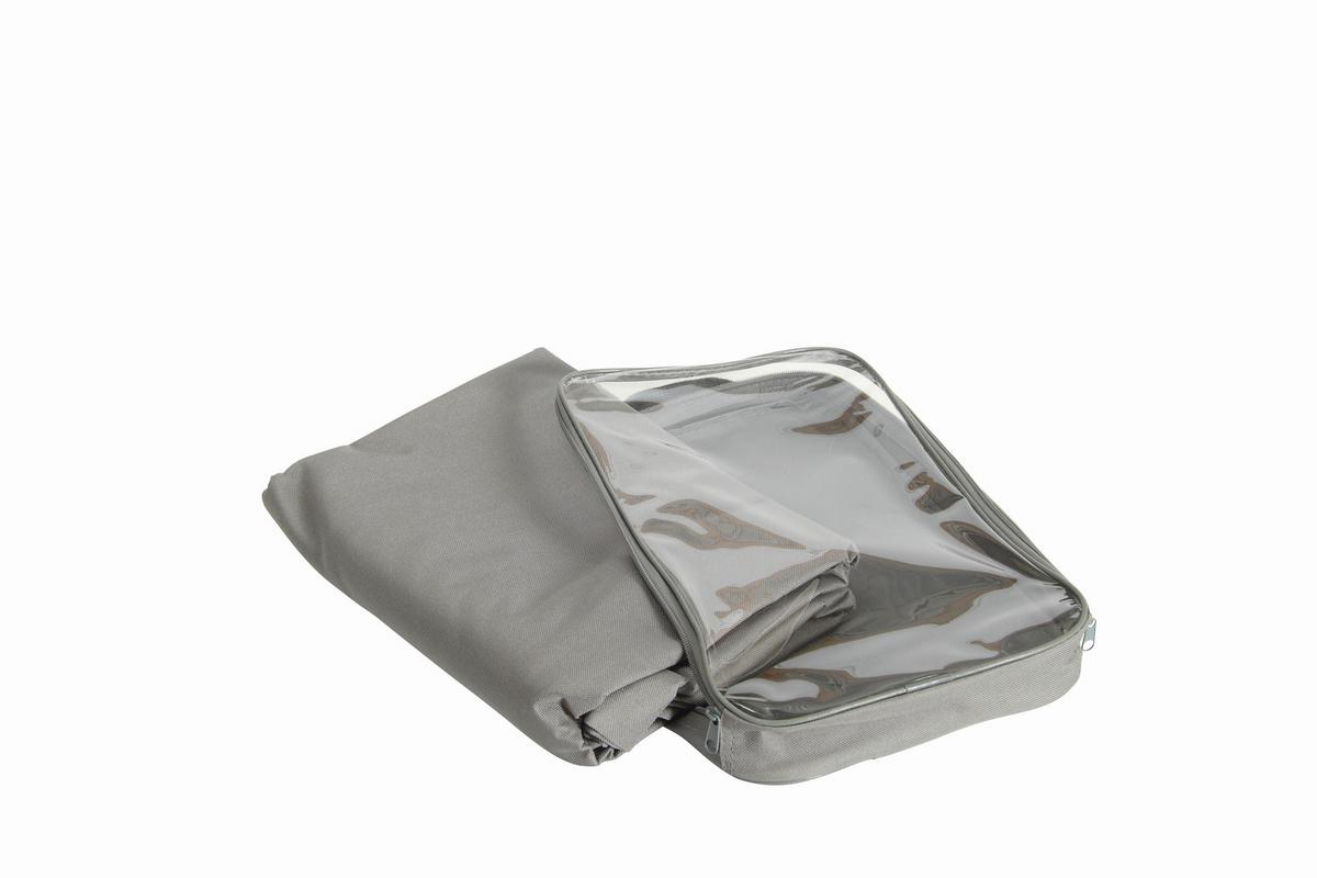 Zaščitna Prevleka Atilla, 200x94cm, Antracit - antracit, Basics, tekstil (200/94cm)