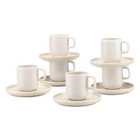 Csészekészlet 25259 Uno Offwhite - fehér, Basics, kerámia (80ml) - Creatable