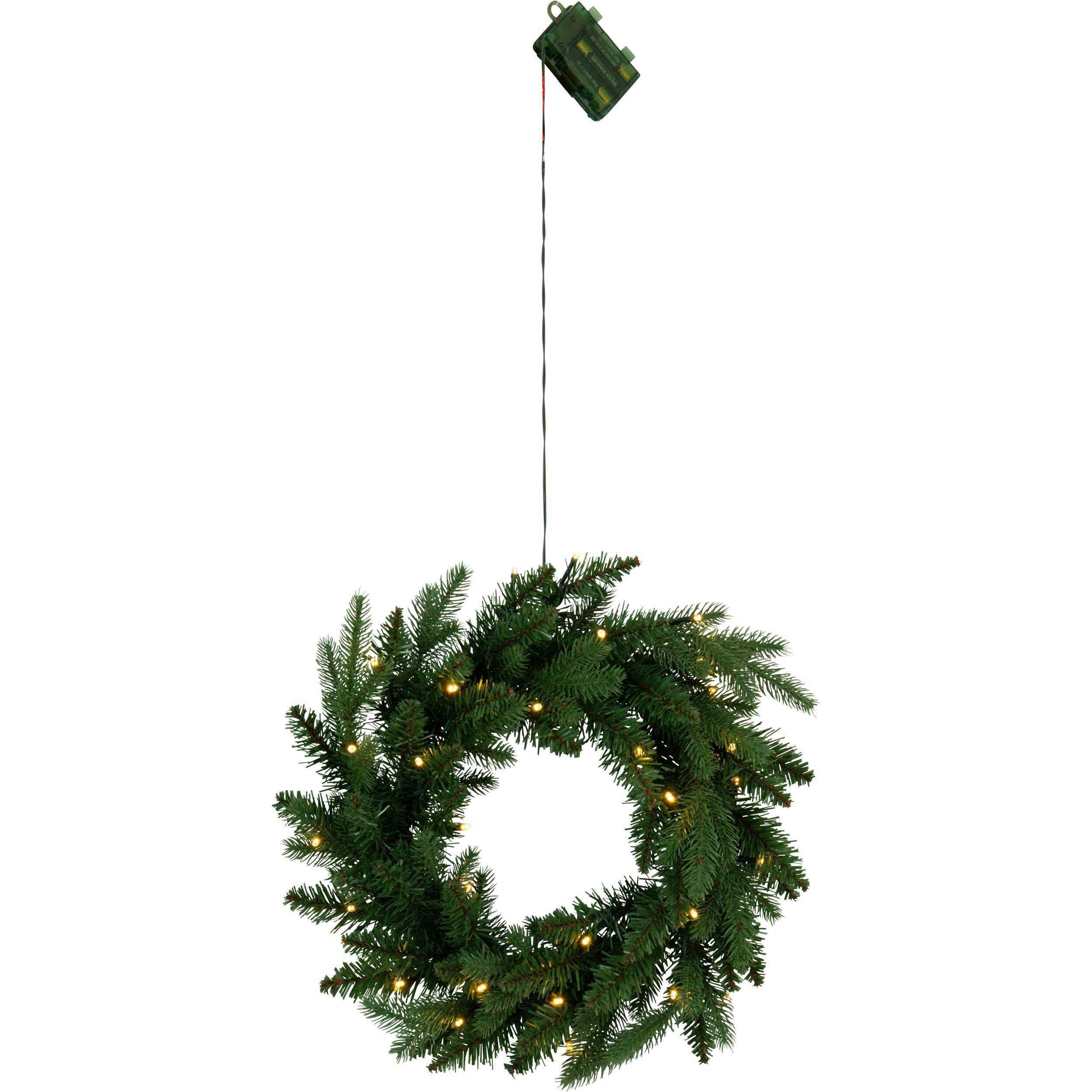DEKORACJA ŚWIETLNA LED 410948 BYSKE - zielony, Basics, tworzywo sztuczne (45cm) - Eglo