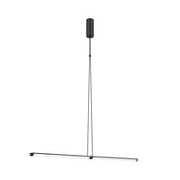 Pendelleuchte Supersymmetry Schwarz max. 18 Watt - Schwarz, Trend, Kunststoff/Metall (88,6/4/2cm) - MAYTONI