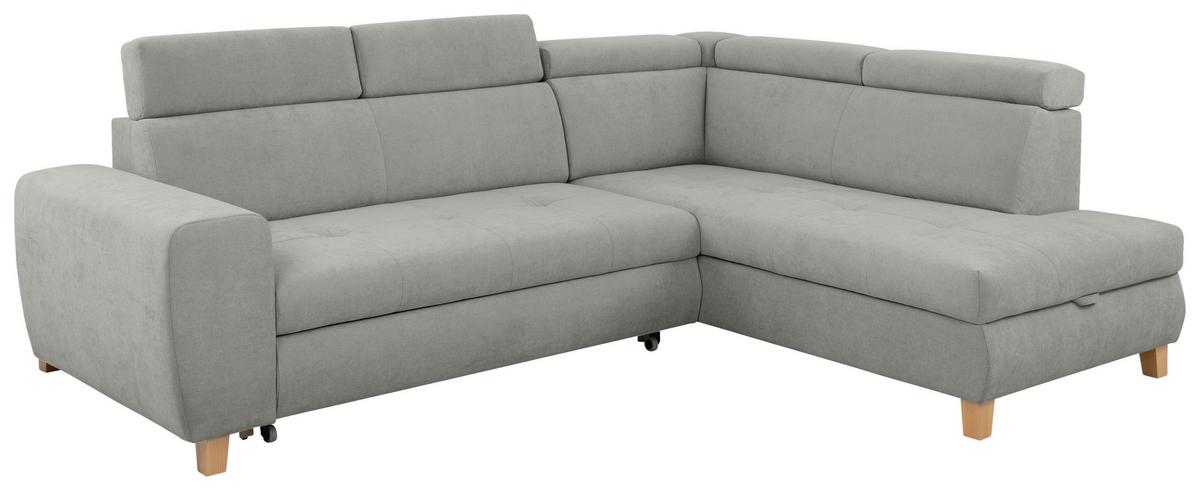 Coltar LUGO - gri, Modern, plastic/lemn (266/98/205cm) - Mömax