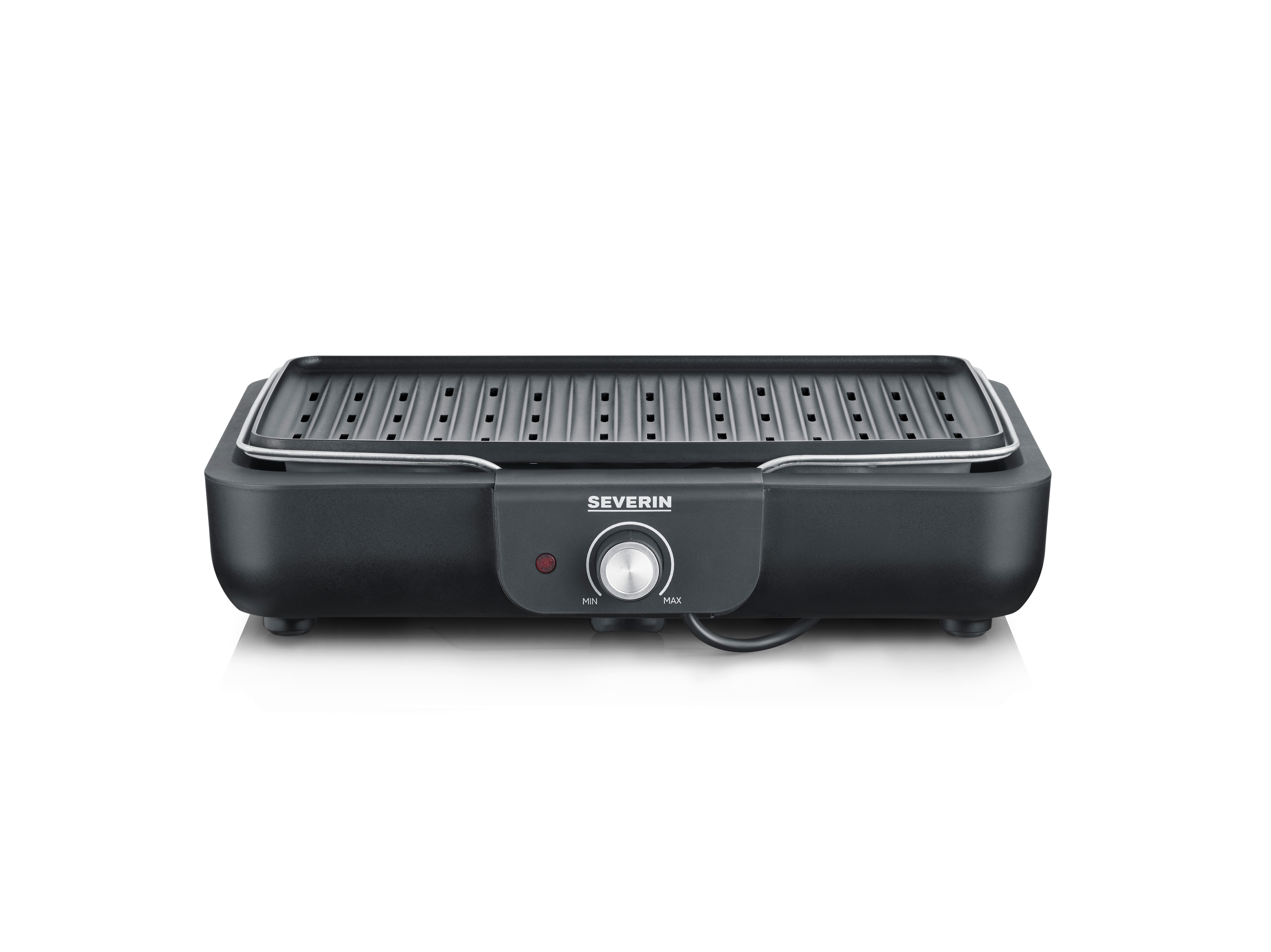 GRILL STOŁOWY PG8556 - czarny, Basics, tworzywo sztuczne (42/9/33cm) - Severin