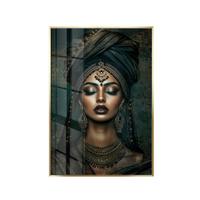 Glasbild Multicolor ca. 80x120cm - Multicolor, Basics, Glas/Holz (80/120cm)