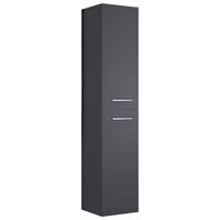 Dulap înalt Nataly - antracit, Basics, material pe bază de lemn (30/130/32cm)