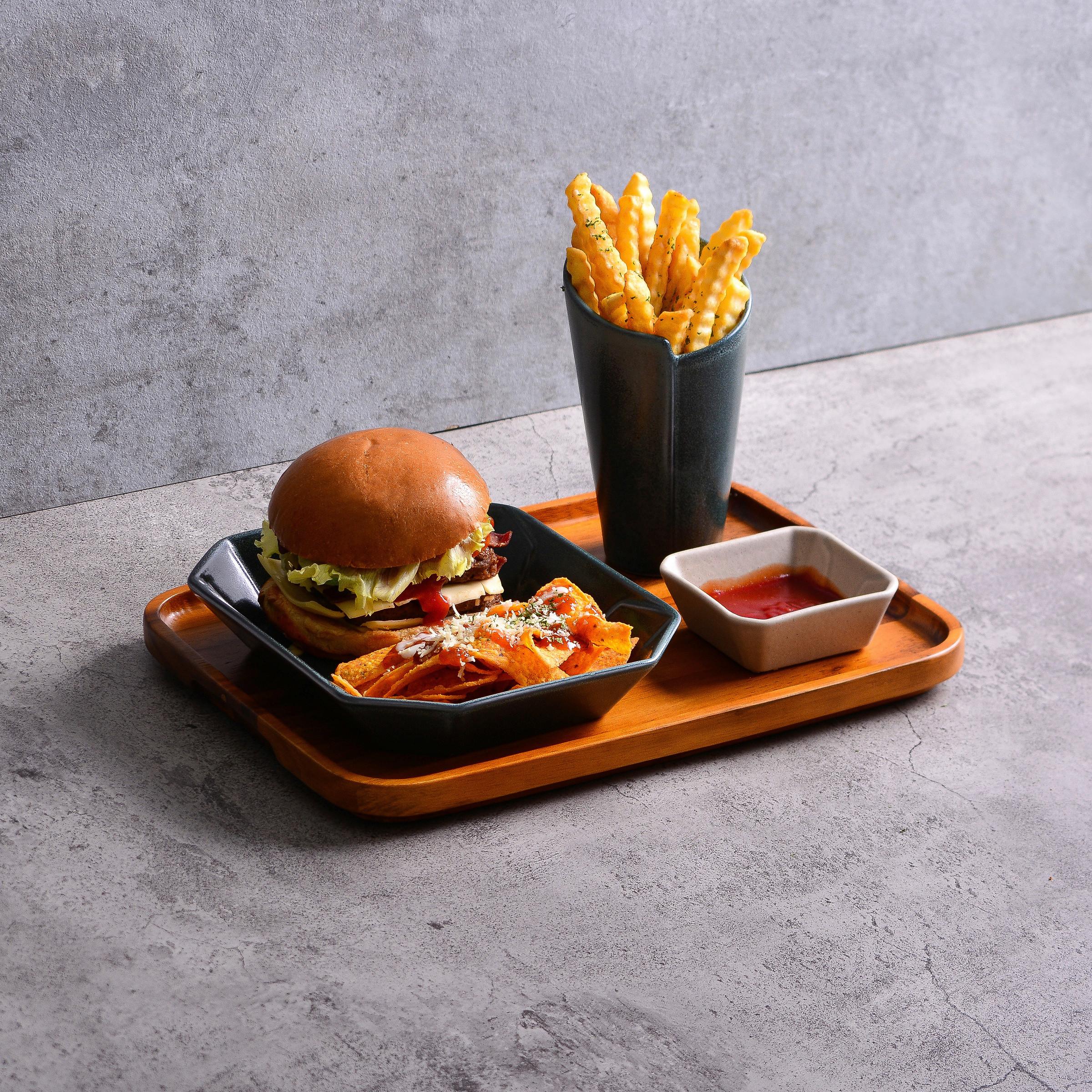 Set Posod Street Box, 2-Delni - črna, Basics, keramika (22/17cm) - Creatable