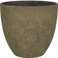 Pflanzentopf Bravo in Beige, ca. 31x27cm - Beige, Kunststoff (31/27cm)