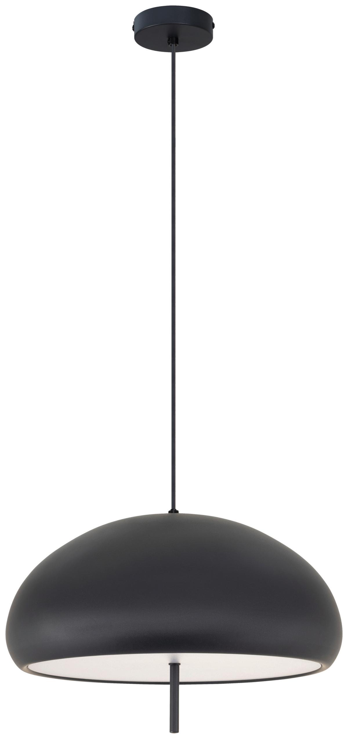 LAMPA WISZĄCA DAVINA - czarny, Design, tworzywo sztuczne/metal (40/120cm) - Collet's Monde