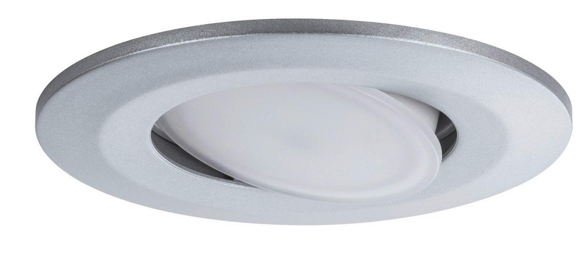 LED-Deckenleuchte Calla IP65 in Chromfarben max. 6,5 Watt - Chromfarben, Basics, Kunststoff (9cm) - Paulmann