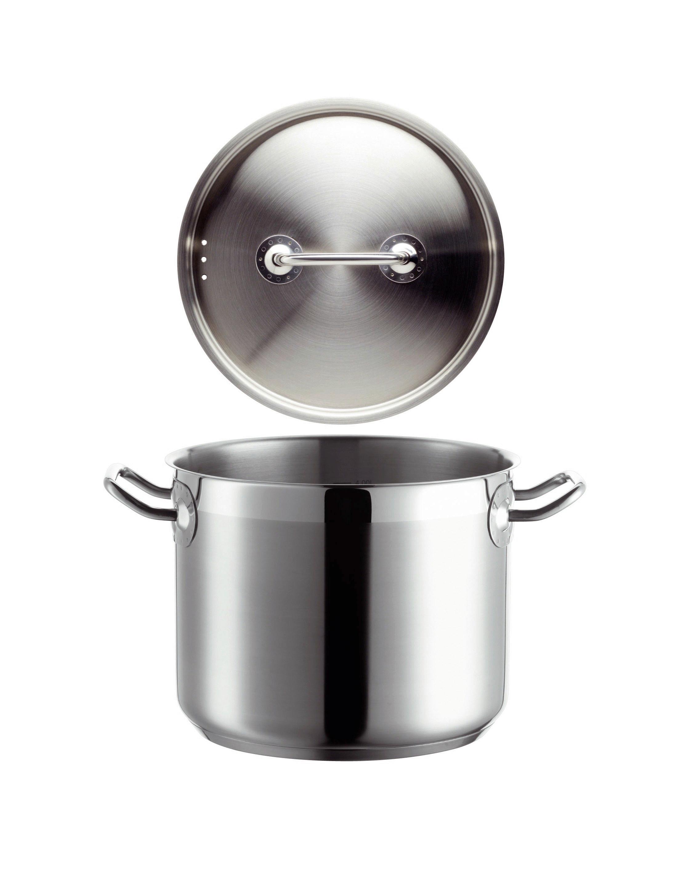 GEMÜSETOPF 317502680131750268013175026801 - Silberfarben, Basics, Metall (20/16,2/28,5cm) - Mäser