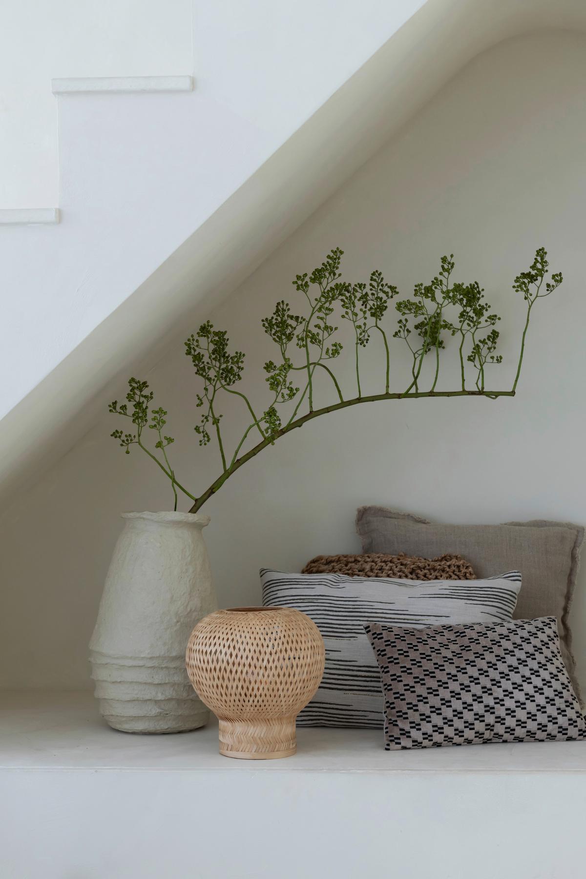 Namizna Svetilka Barbados, Bambus - naravne barve, Basics, naravni materiali (25/27cm) - Good & Mojo