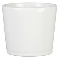 Kaspó Átm.: Kb. 28cm Alaska - fehér, kerámia (28/28/25cm)