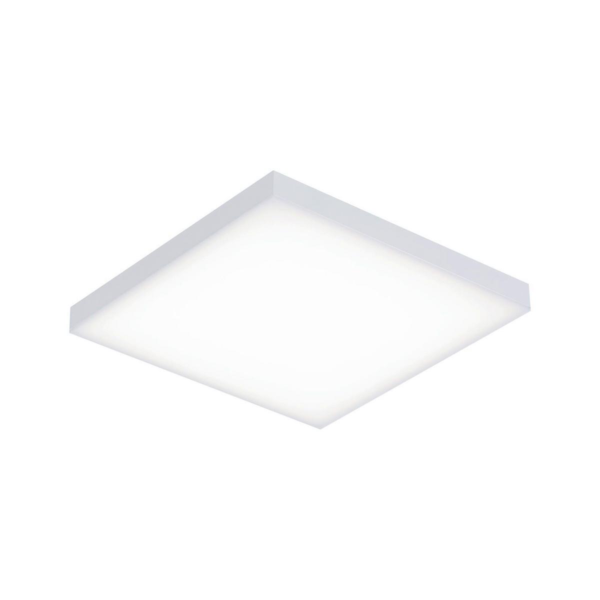 LED-Paneel Velora in Weiß max. 13 Watt - Weiß, Basics, Metall (22,5/22,5/5cm) - Paulmann