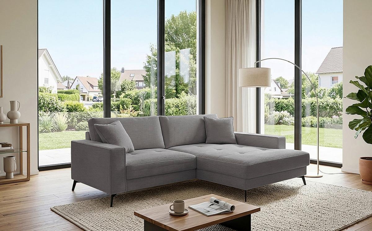 Coltar TED - gri, Trend, textil (228/174cm)