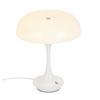PORTABEL LAMPA RETRO - vit/kromfärg, Modern, metall/plast (19,5/24cm) - Mömax