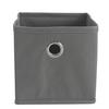 Škatla Za Shranjevanje Phoebe - siva, Konvencionalno, kovina/karton (15/15/15cm) - Based
