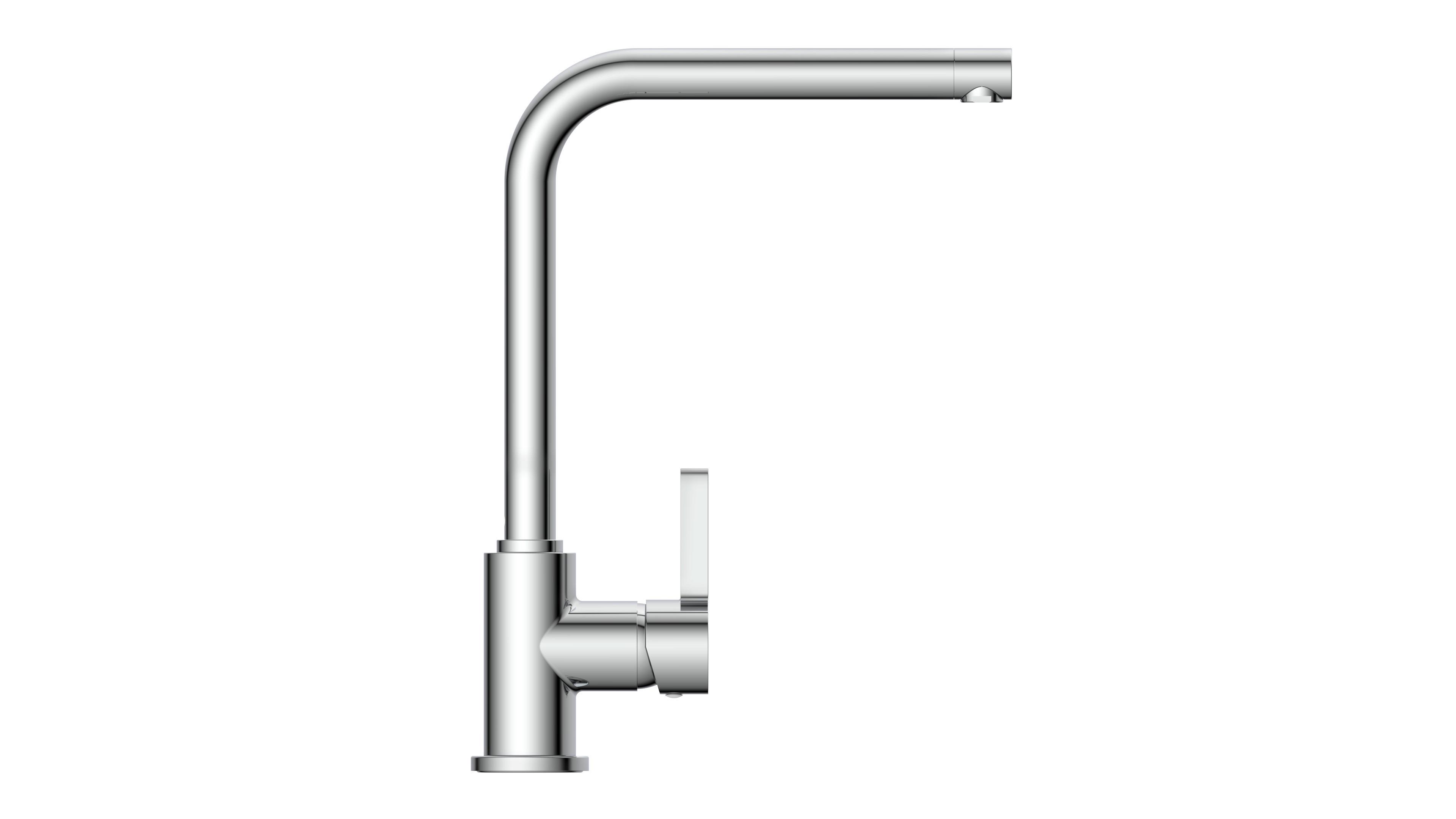 Mitigeur de cuisine Sistant Dublin in Chrom - Chromfarben, Basics, Metall (33,5cm) - Sistant