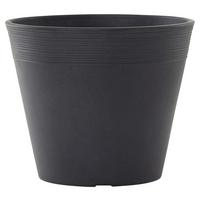Pflanzentopf Malaga Anthrazit - Anthrazit, Basics, Kunststoff (48/32cm) - Siena Garden