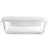 MATBEHÅLLARE FRESH - 2,05L - klar, glas/plast (25,8/21,1/9,5cm) - Mömax