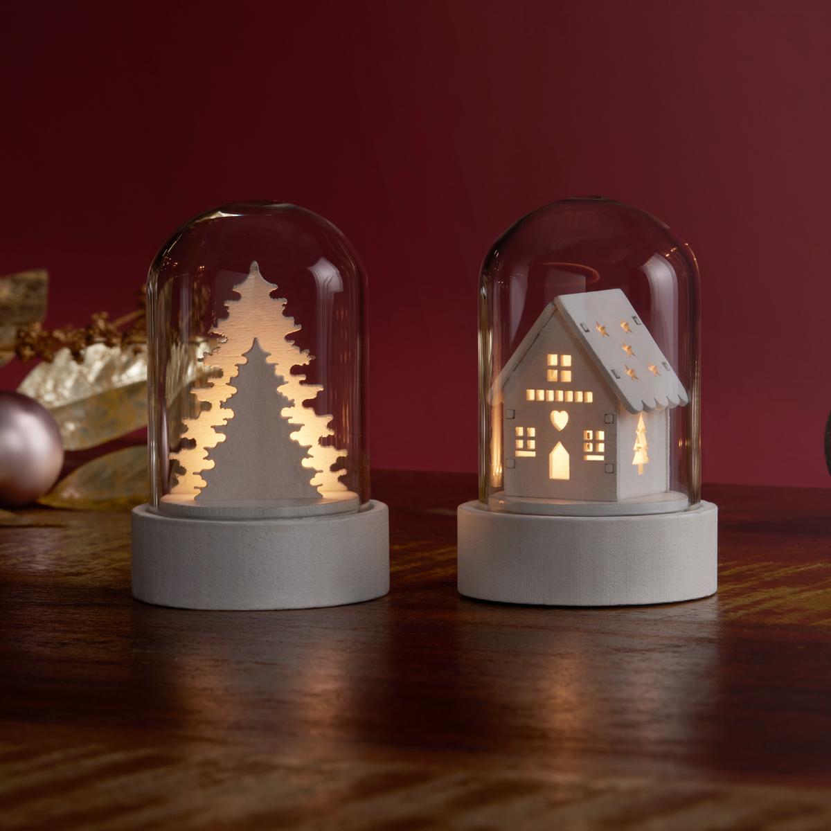 LED-díszlámpa Jis - fehér, Konventionell, műanyag (8cm) - Premium Living