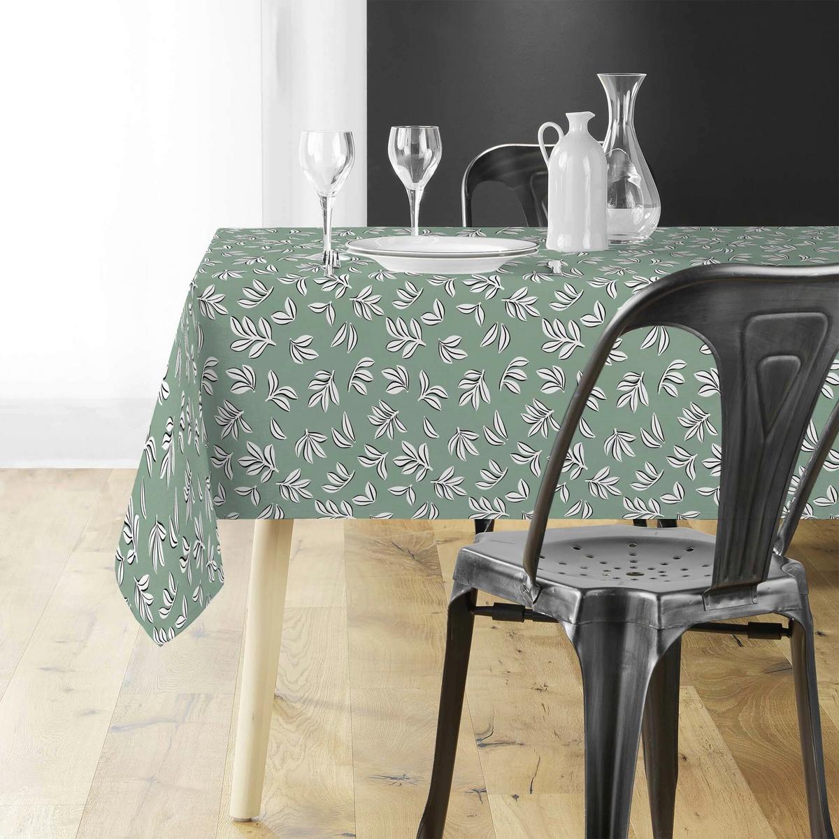 Față de masă cca. 140x240cm - verde salvie, Basics, textil (140/240cm)