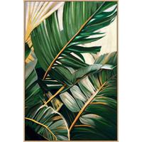 Keilrahmenbild Lotta ca. 60x90cm - Goldfarben/Naturfarben, MODERN, Holzwerkstoff/Kunststoff (60/90cm) - Premium Living