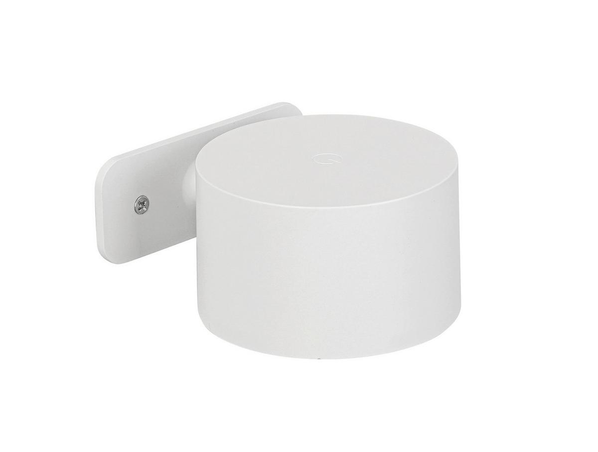 KINKIET AKUMULATOROWY SPOT - biały, Basics, tworzywo sztuczne/metal (9,2/8/4,5cm) - Novel