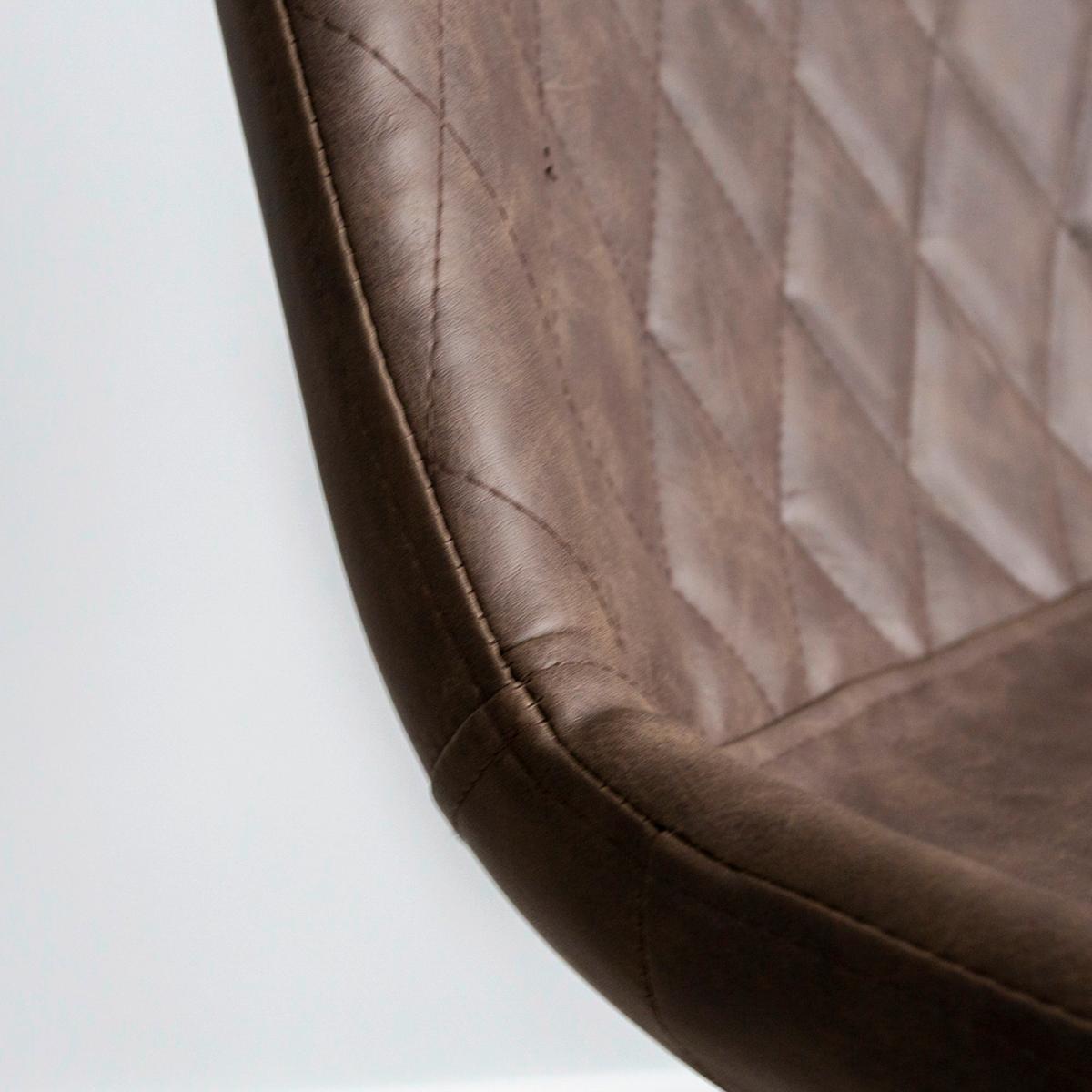 Barhocker-Set Bowie 2er-Set ca. 58x102 cm Taupe - Taupe/Schwarz, KONVENTIONELL, Textil/Metall (50/102/55cm) - MID.YOU