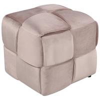 TABURET ELLIOT - roz aprins, Modern, plastic/lemn (46/41/46cm) - Mömax