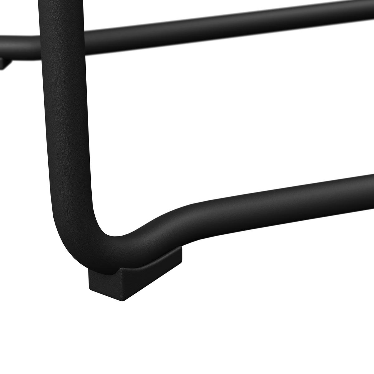 Gartensessel-Set 2-er Daisy Cotta aus Textilene/Metall - Rot/Schwarz, MODERN, Holz/Textil (55,5/95/55cm) - Bessagi Garden