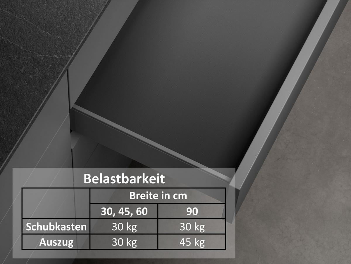 Küchenleerblock Senso High o. Geräte Olivgrün - Eichefarben/Schwarz, ROMANTIK / LANDHAUS, Holzwerkstoff/Metall (210cm) - Nobilia